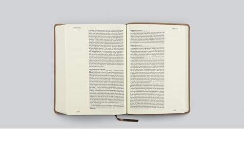 Image of ESV Single Column Journaling Bible, Large Print (TruTone, Nubuck Caramel, Wildflower Design): Holy Bible, English Standard Version