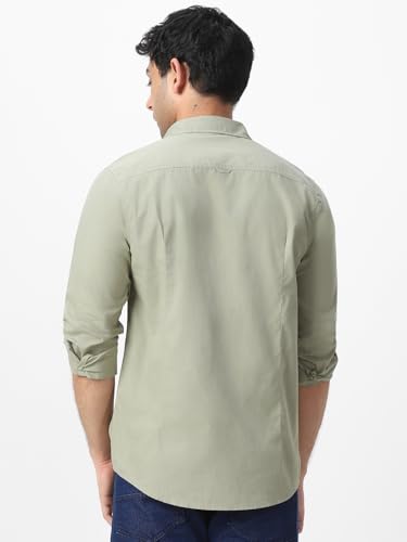 Image of Urbano Fashion Men's Cotton Full Sleeve Regular Fit Casual Solid Shirt