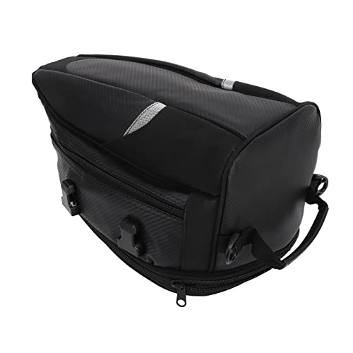 Bolsa trasera para moto expandible, capacidad de 14.5-18.5L, para la mayoría de motos y motos de terreno miniatura 4
