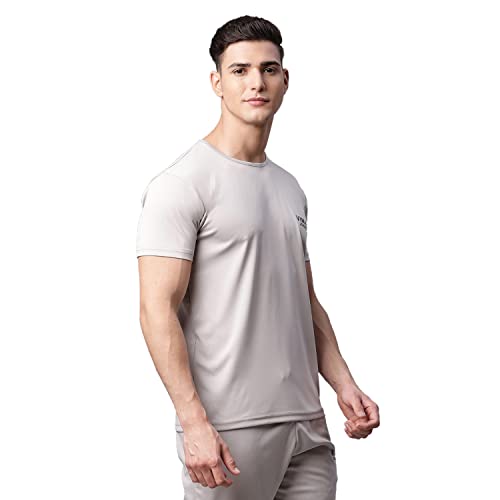 Image of Mack Jonney Men Round Neck Polyster Regular Fit T-Shirt