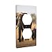 Elephants Mother And Baby Print Duplex Outlet Covers Wall Plate Duplex Outlet Wall Plate Cover Decorative Electrical Receptacle Covers Faceplate For Bedroom Kitchen Home Decor