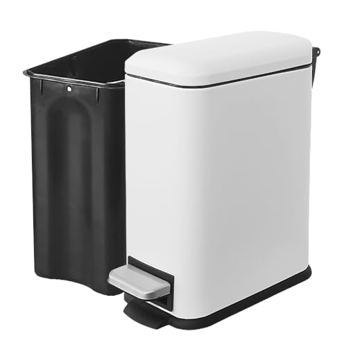 Caneca de basura pequeña de acero inoxidable 5 litros