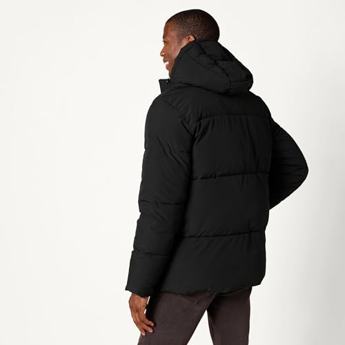 Image of Amazon Essentials Mens Mid-Length Hooded Puffer Coat (Available in Big & Tall)