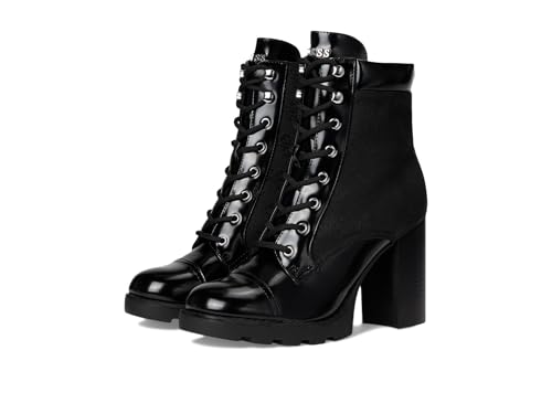 Guess Women's Nellsan Bootie, Black Logo 001, 8.5