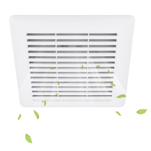 WKZO C350GN Bathroom Exhaust Fan Cover with Spring for Broan-NuTone 695 and 696N Ventilation Fans...