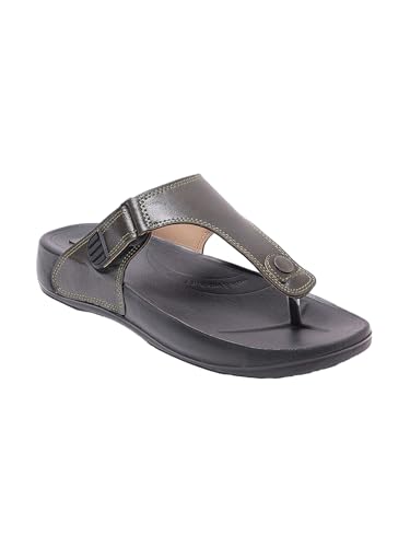 Image of WELCOME Soft Men's Slippers with Cushion FootBed for Adult | Comfortable & Light Weight | Stylish & Anti-Skid | Waterproof & Regular Flip Flops for Gents /Boys