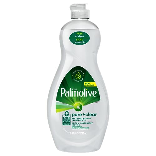Image of Palmolive Ultra Dishwashing Liquid, Pure + Clear Original 591 ml