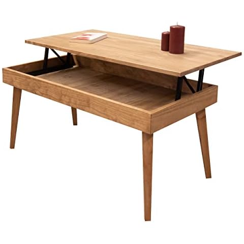 LoMasCasa - Mesa de Centro Elevable con Cajón Modelo Karol Cover