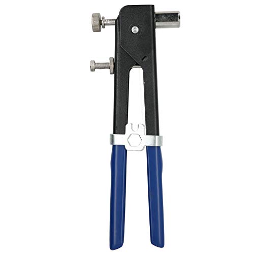 Pistola de rebite, porca de rebite de cabeça plana de liga de alumínio de alta dureza durável, ampla