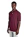 Jerzees Men's SpotShield Stain Resistant Polo Shirts (Short & Long, Short Sleeve-Maroon, Medium