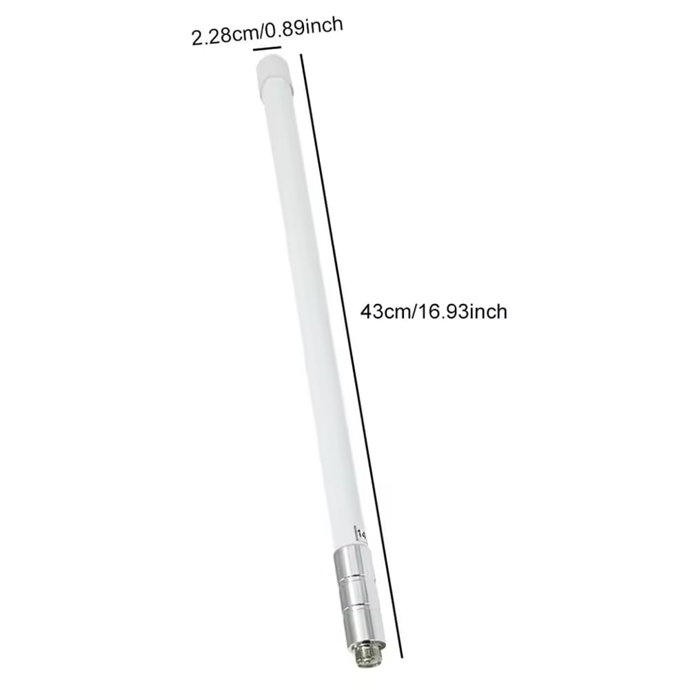 144/430 MHz VHF UHF Antena z Włókna Szklanego SO239 Mobilna Baza Radiowa Omnidirectional dla Transceiiila Radia HAM