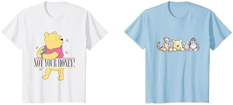 Disney Short Sleeve Crew Neck T-Shirts for Boys Girls Toddlers, Multipacks