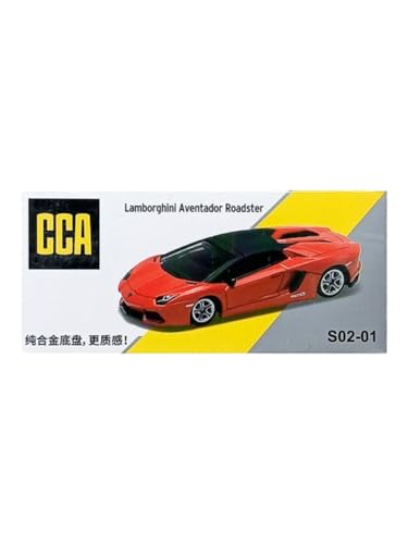 Image of CCA 1:64 Lamborghini Aventador Roadster Collection Cool Car Series 3+ Years (Orange)