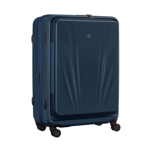 Wenger Skyon Large Maleta de Carcasa rígida con 4 Ruedas, Trolley, Grande, 103 (120) l, Cierre de Seguridad, Mujer, Hombre, Viajes, Vacaciones, Azul, 653568 Wenger Skyon Large Maleta de Carcasa rígida con 4 Ruedas, Trolley, Grande, 103 (120) l, Cierre de Seguridad, Mujer, Hombre, Viajes, Vacaciones, Azul, 653568