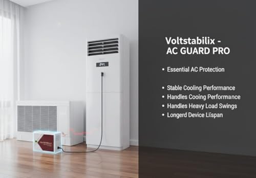 Image of VEW 4KVa-90v Ac Stabilizer for 1.5 Ton A.C (90V to 280V),White