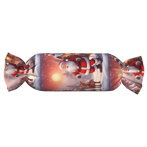 Almohada de espuma viscoelástica 62x25 cm negra rectangular