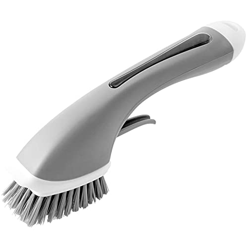 WSND Kitchen Brush Washing Up Brush Liquid Cleaning Brush Automatic Addition of Cleaning Agent for Pot Brushes