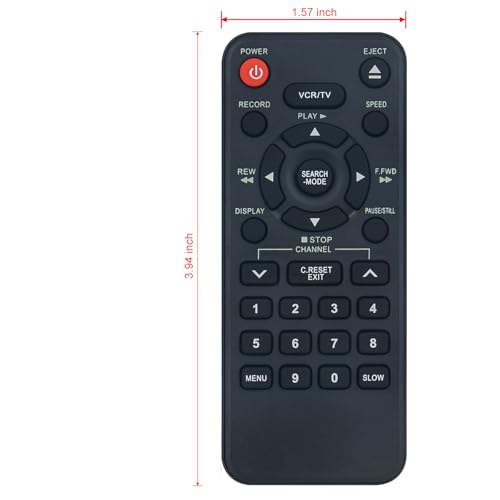 Télécommande VCR Emerson EWV603 EWV404 rechange NA312UD NA362UD - 4