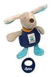 SIGIKID 42791 Spieluhr Hund Blue Mädchen und Jungen Babyspielzeug empfohlen ab Geburt grau/blau