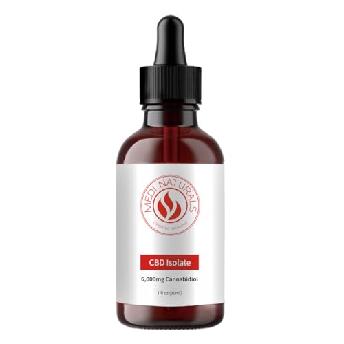 MediNaturals CBDオイル 高濃度 cbd 6000mg 配合 サプリ 30mL 約30日分 糖質制限 ケトジェニック ダイエット 筋トレ スポーツ MCTオイル 中鎖脂肪酸 ノンカフェイン