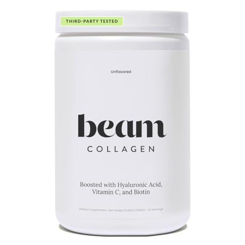 33% off - Beam Collagen Powder, Collagen for Women, Collagen with Hyaluronic Acid, Collagen Peptides Type 1...