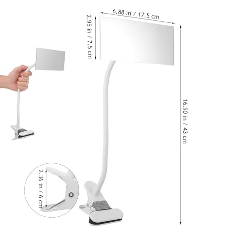 Espejo de maquillaje para escritorio clip-on IMIKEYA miniatura 5