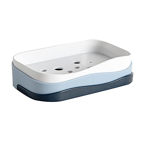 Portasapone a doppio strato staccabile, supporto