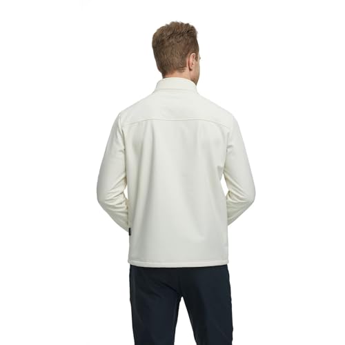 Rouen Soft Shell Jacket Mens Fleece Lined Lightweight Zip Up Water-Repellent Windbreaker Insulated Spring Fall Winter Jackets3