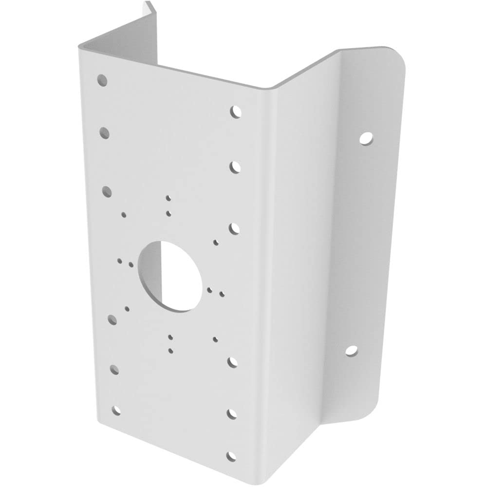 DS-1276ZJ Universal Eckhalterung Hik-kompatibel mit den meisten Wandhalterungen Kameras und PTZ, Weiß, 1 Stück