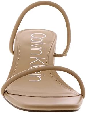 Calvin Klein Women's BECCY Heeled Sandal, Nude 110, 7 | Image 4