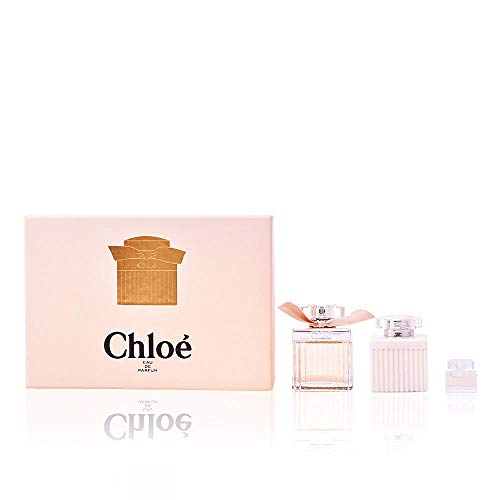 Preisvergleich Produktbild CHLOE 75ML EDP SPRAY FRAU + BODY 100ML + MINI LOTION 5ML