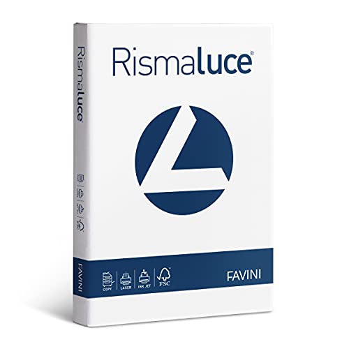 Papier A4 170g Favini Rismaluce blanc - 150 feuilles pour impressions nettes