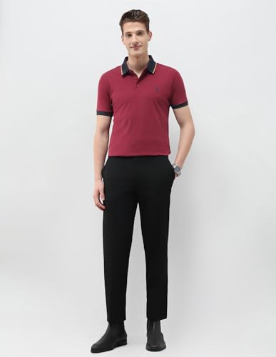 Image of U.s.Polo Association Men's Solid Slim fit Polo Shirt