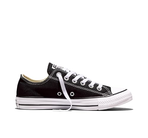Converse Unisex Adult Chuck Taylor All Star Low Top, Black, 13.5 Womens/11.5 Mens