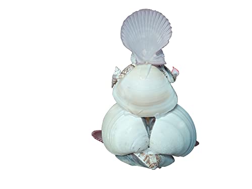 Image of Decorative Seashell Made Handicraft Ganesh Murti (17*14)