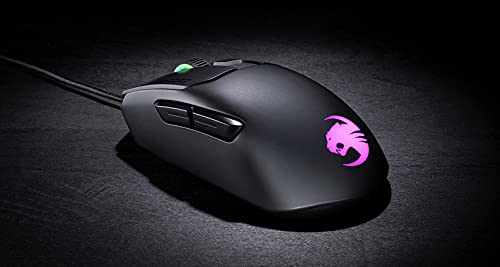 Roccat Kain 120 AIMO RGB Gaming Maus (16.000 Dpi Owl-Eye Sensor, 89G leicht, Titan Click Technologie), schwarz - Image 4