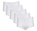 Produktbild Betz 5 Stück Damen Taillenslip Slip mit Spitze Farbe weiß Größen 38-54 Größe 52