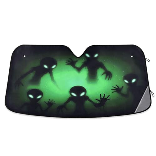 Pare-soleil réfléchissant pour pare-brise de voiture SUV pliable contre rayons UV S