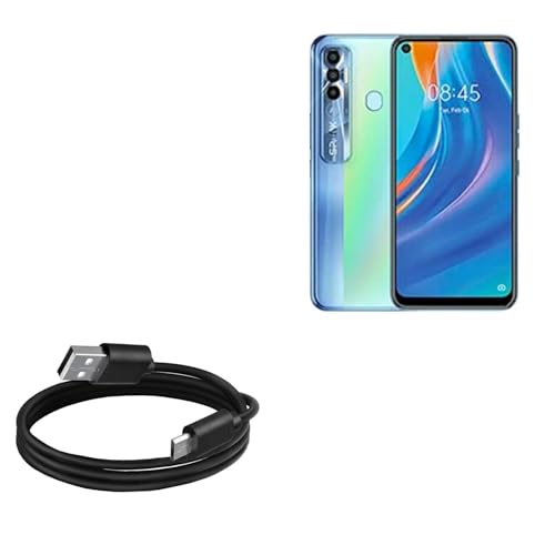 BoxWave Cable Compatible with Tecno Spark 7 Pro - DirectSync Cable, Durable Charge and Sync