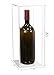 Better Display Cases 1.5 Liter Wine Bottle Display Case with White Back Wall Mount (Vertical or Horizontal) - 6
