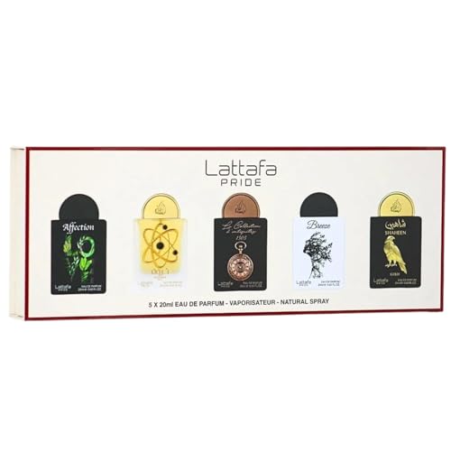 Lattafa Giftset Collection Eau De Parfum | Musk Amber Woody Fruity | Long-Lasting Perfume Fragrance