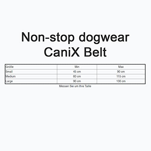Non-stop dogwear Canicross Komplett-Set | PanikSnap, Bungee Leash 2m, CaniX Belt Größe:M, Zugeschirr Größe:6