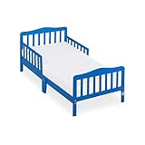 Dream On Me Classic Design Toddler Bed in Wave Blue, Greenguard Gold Certified