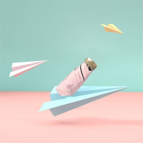 Fold Sun Umbrella Sun Umbrella Sun Umbrella Sun Small And Portable Umbrella Women's Rain And Rain Dual Use Pocket Standing Umbrella #TOP6