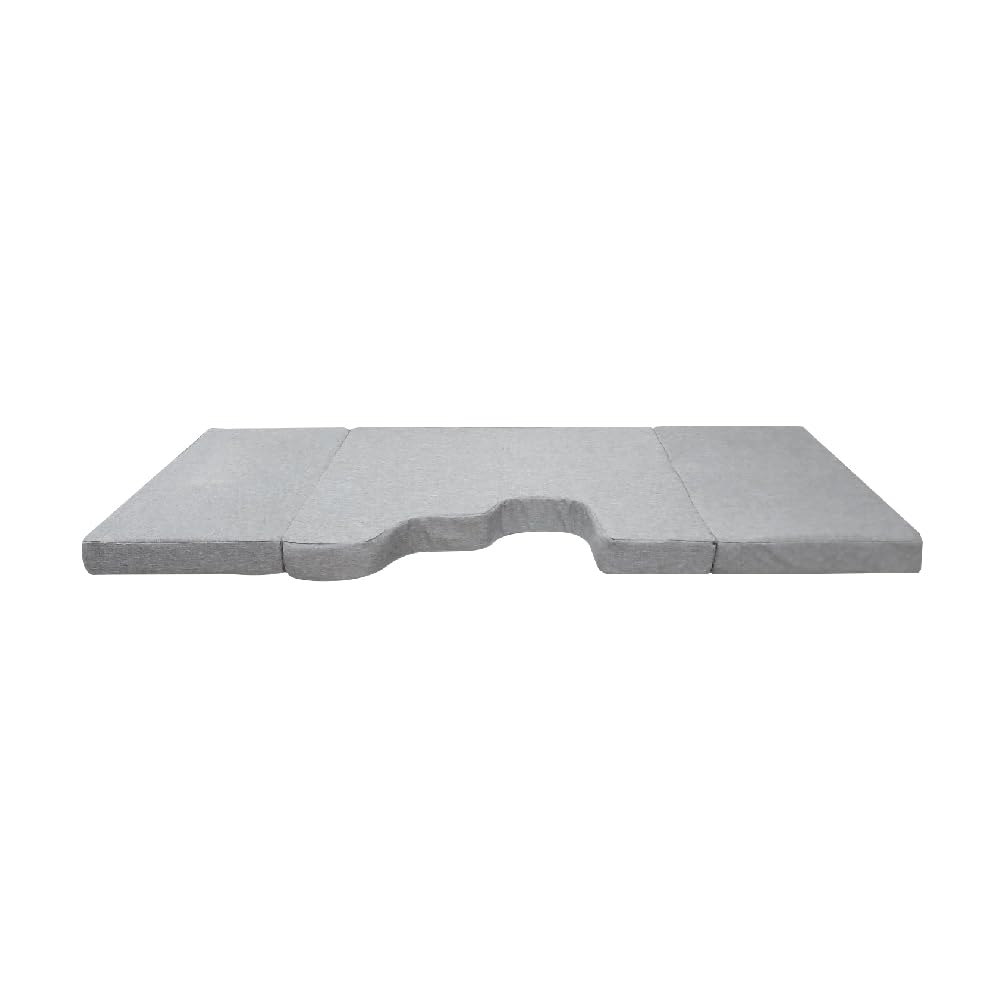 K'Foam Matelas Pliable pour lit Avant de Camping-Car Mercedes Viano, Couleur Grise (2003-2014) W639