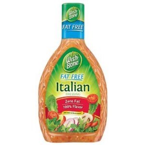 Wish-Bone Fat Free Italian Salad Dressing 16 oz (Pack of 6)