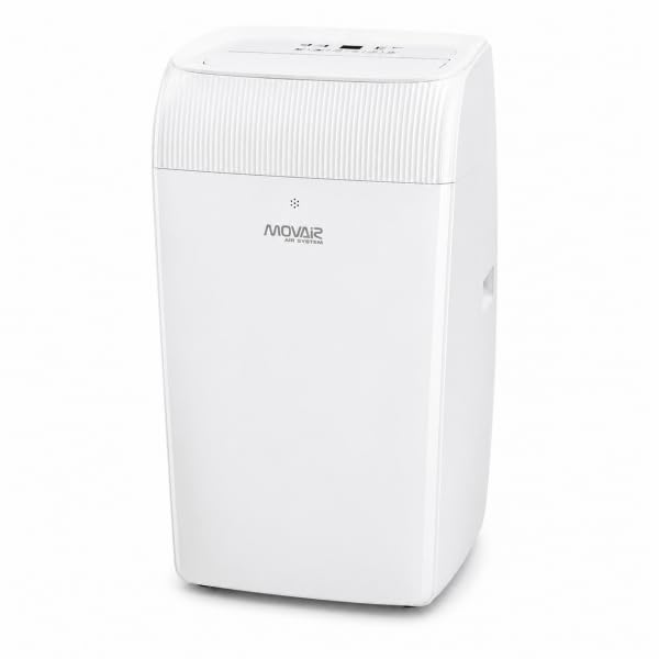 Bilake Aire Acondicionado Portátil MOV16-09-BC con Bomba de Calor, WiFi, 2,64 kW, Refrigeración, Calefacción, Ventilación y Deshumidificación
