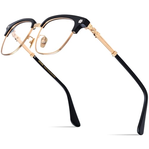 Image of HEPIDEM Acetate Glasses Frame Men Women Square Eyeglasses Optical Spectacles 9395