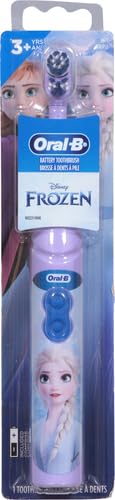 Image of Oral-B Kids Battery Power Electric Toothbrush Featuring Disney's Frozen for Children and Toddlers Age 3+, Soft (Characters May Vary), Pack of 4