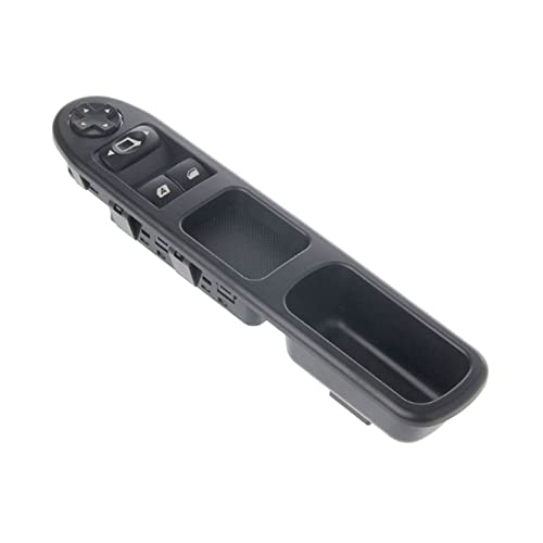 Bouton de lève-vitre électrique 6554 pour remplacer commande principale défectueuse Peugeot 207